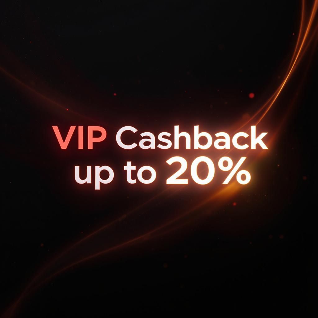 VIP Cashback up to 20%